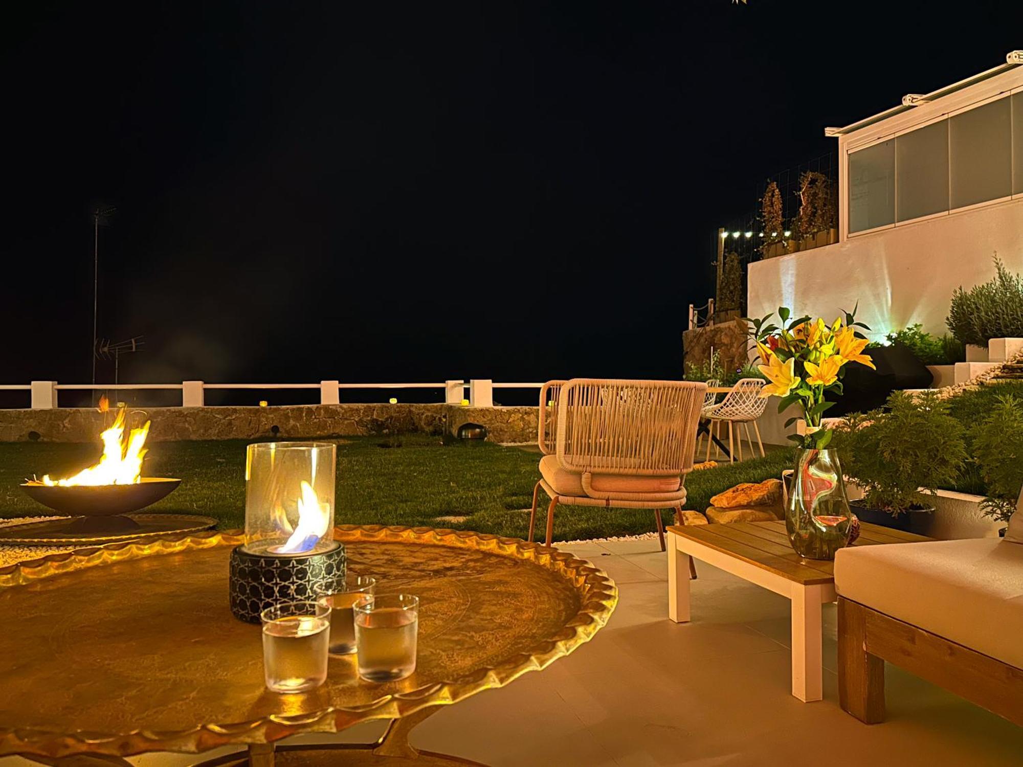Private 250Sqm Garden Duplex, Jacuzzi, Cinema, Sea View Escape Apartment Торемолинос Екстериор снимка